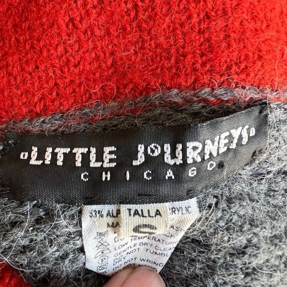 Little Journeys Chicago Alpaca Boho Tassel Sweater Size S - Picture 6 of 7